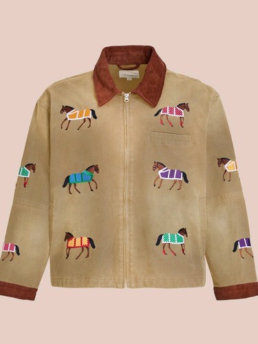 Found lariat horse embroidered - horse,